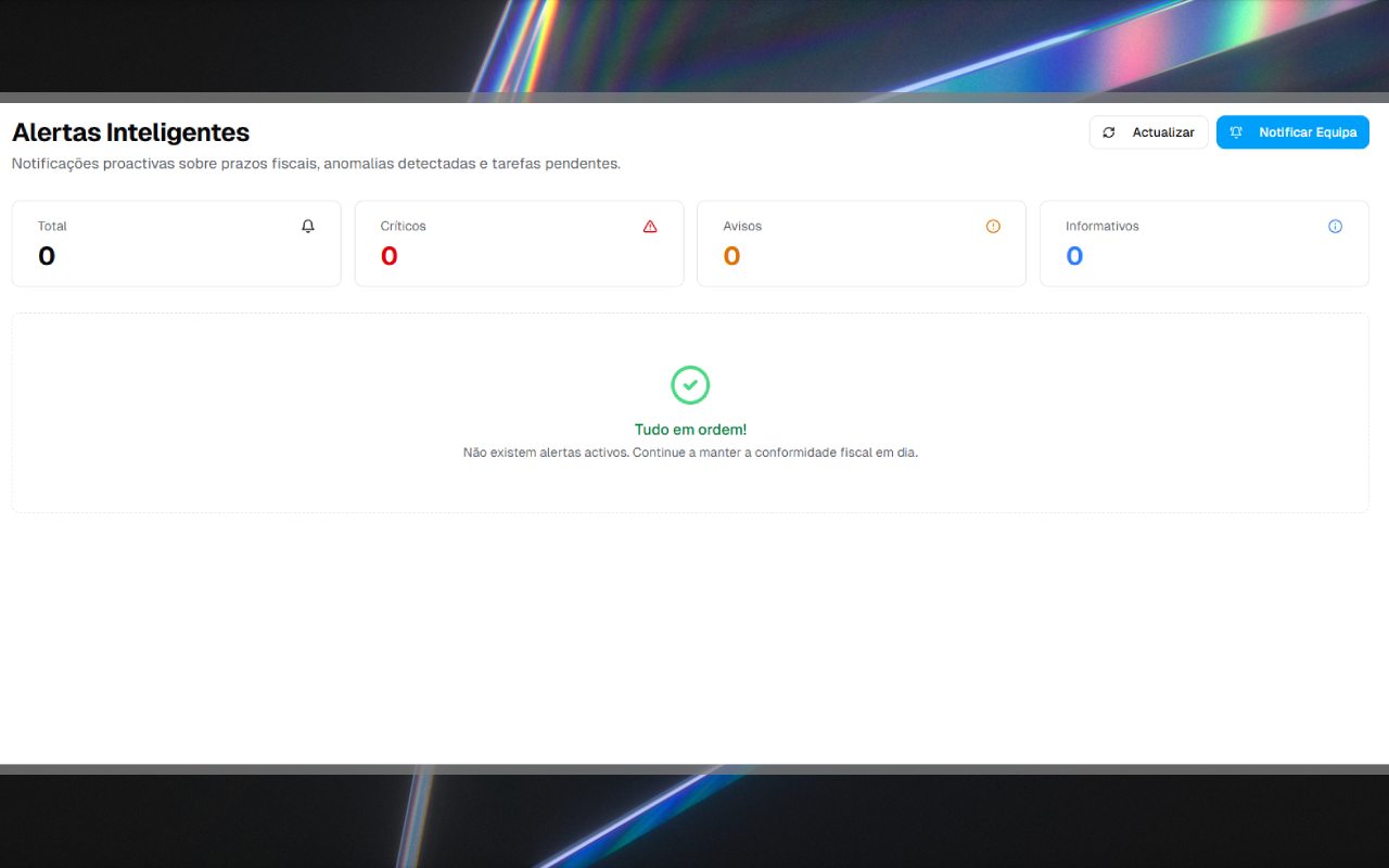 Alertas Fiscais Proactivos: Nunca Mais Perca um Prazo