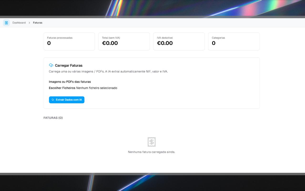 Leitura Automática de Faturas: OCR + IA para Contabilistas